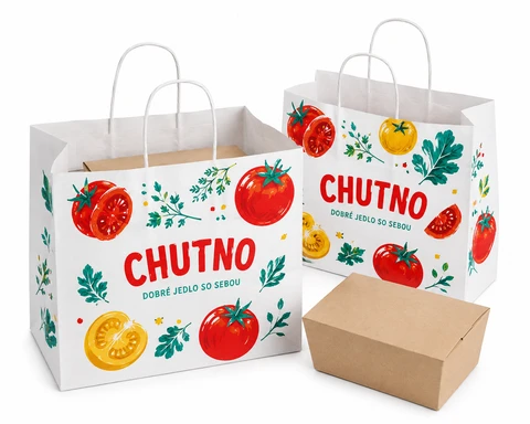 Papierová taška na menubox